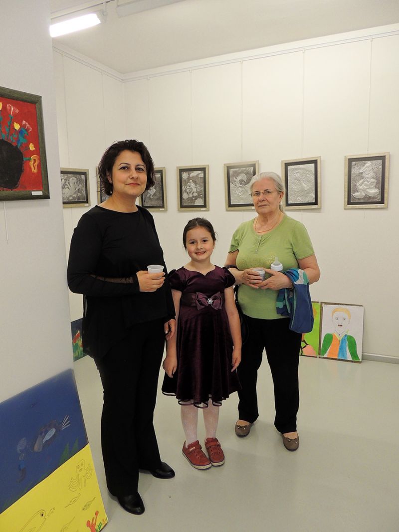 Çocuk İçin Resim Sergisi Diyarbakır
