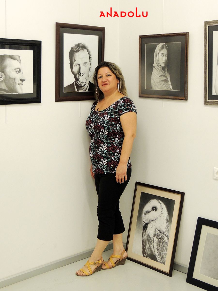 Hobi Dersleri Alanların Çizim Sergisi Diyarbakır