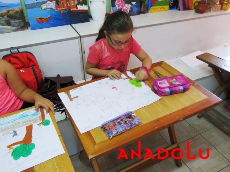 Çocuklar Yönelikler Güzel Sanatlar Kursu Diyarbakır