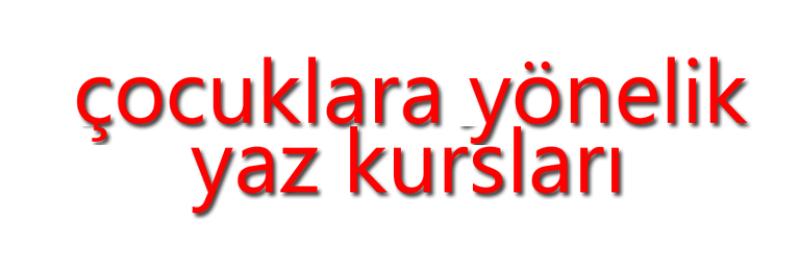 Çocuklara Yönelik Yaz Eğitimleri Diyarbakır