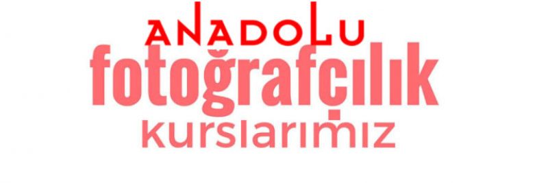 Anadolu Fotografçılık Eğitimleri Başlıyor Diyarbakır