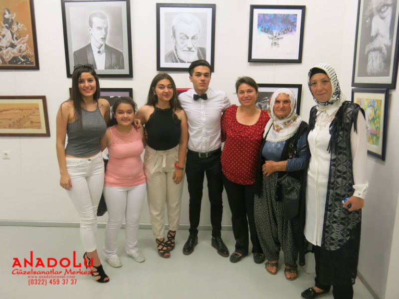 Anadolu Güzel Sınıflarda Kazanın Görüntülerini Sergisi Diyarbakır