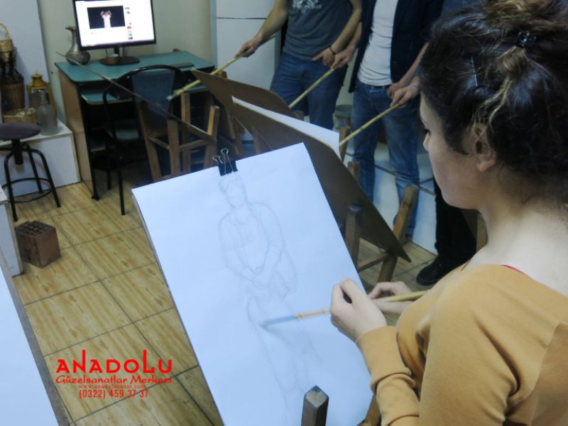 Güzel Sanatlara Hazırlık Desen Dersleri Diyarbakır