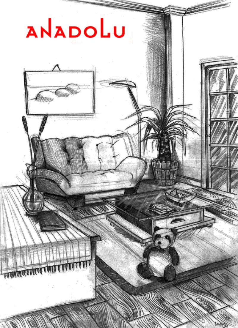 Çok Güzel Mekan Çizim Örnekleri Diyarbakır