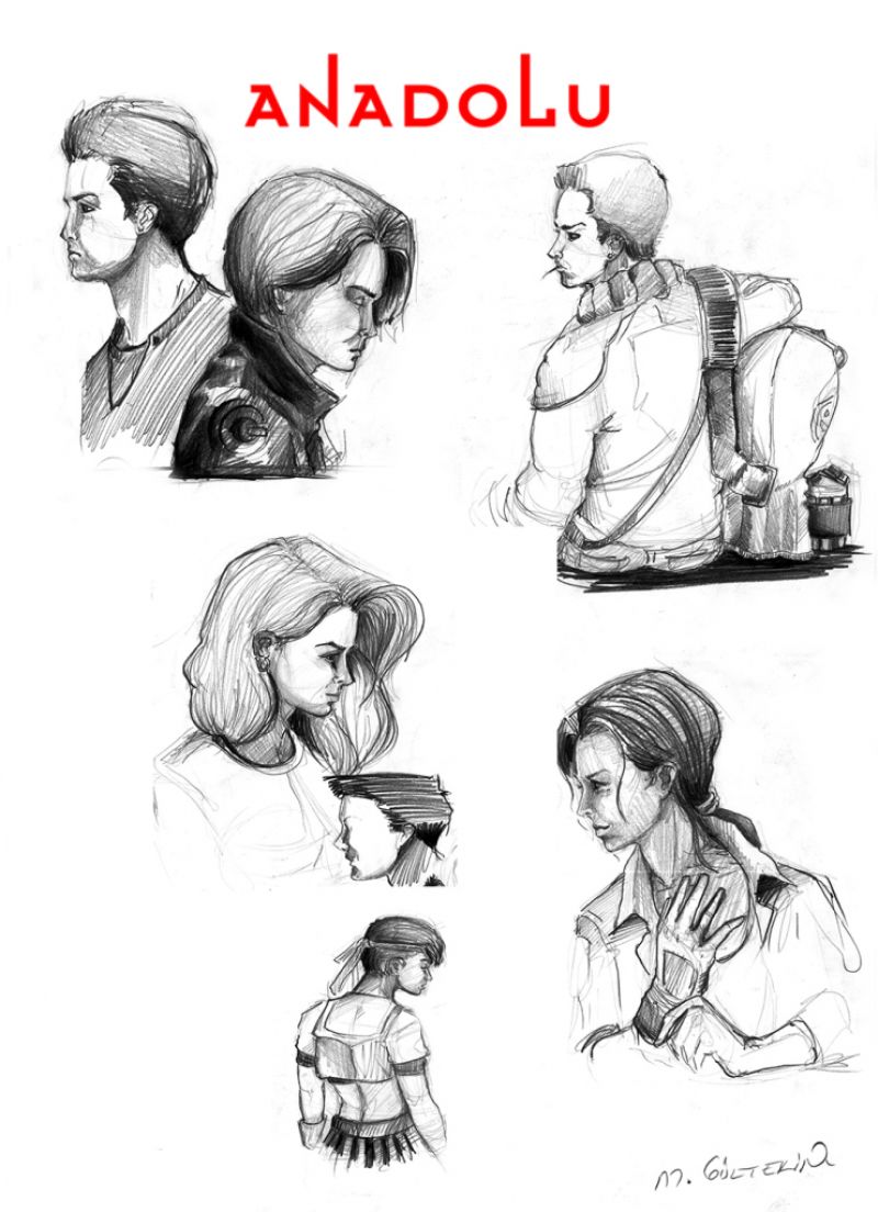 Karakalem Çizim Görselleri Diyarbakır