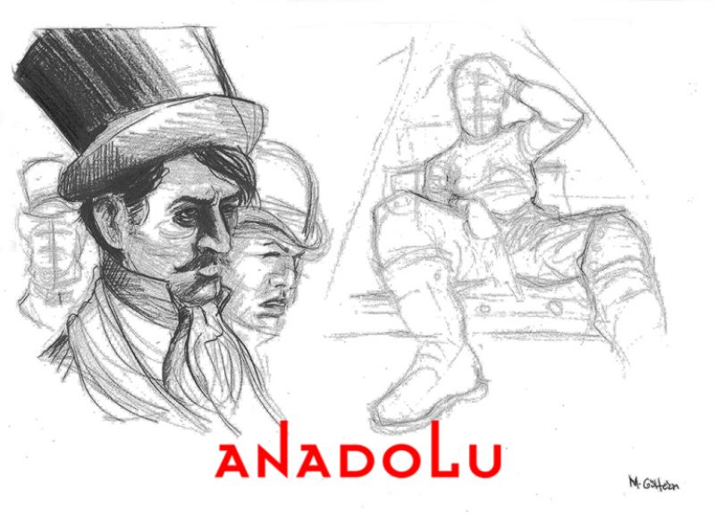 Karakalem İnsan Çizim Çalışmaları Diyarbakır