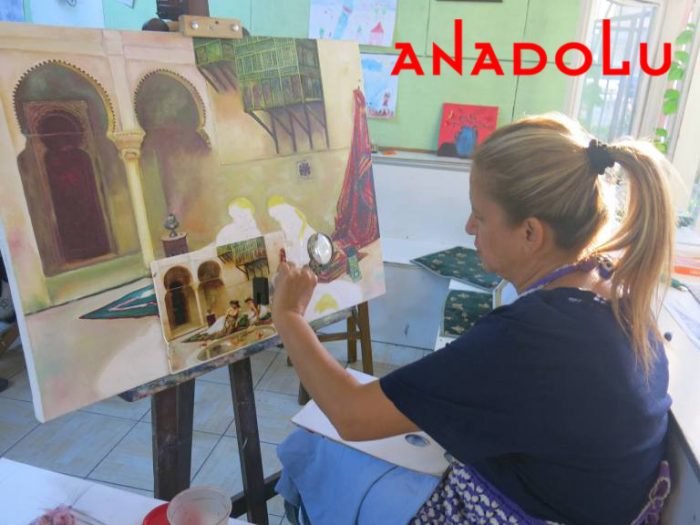 Yağlı boya Manzara Çalışmaları Hobi Grupları Diyarbakır